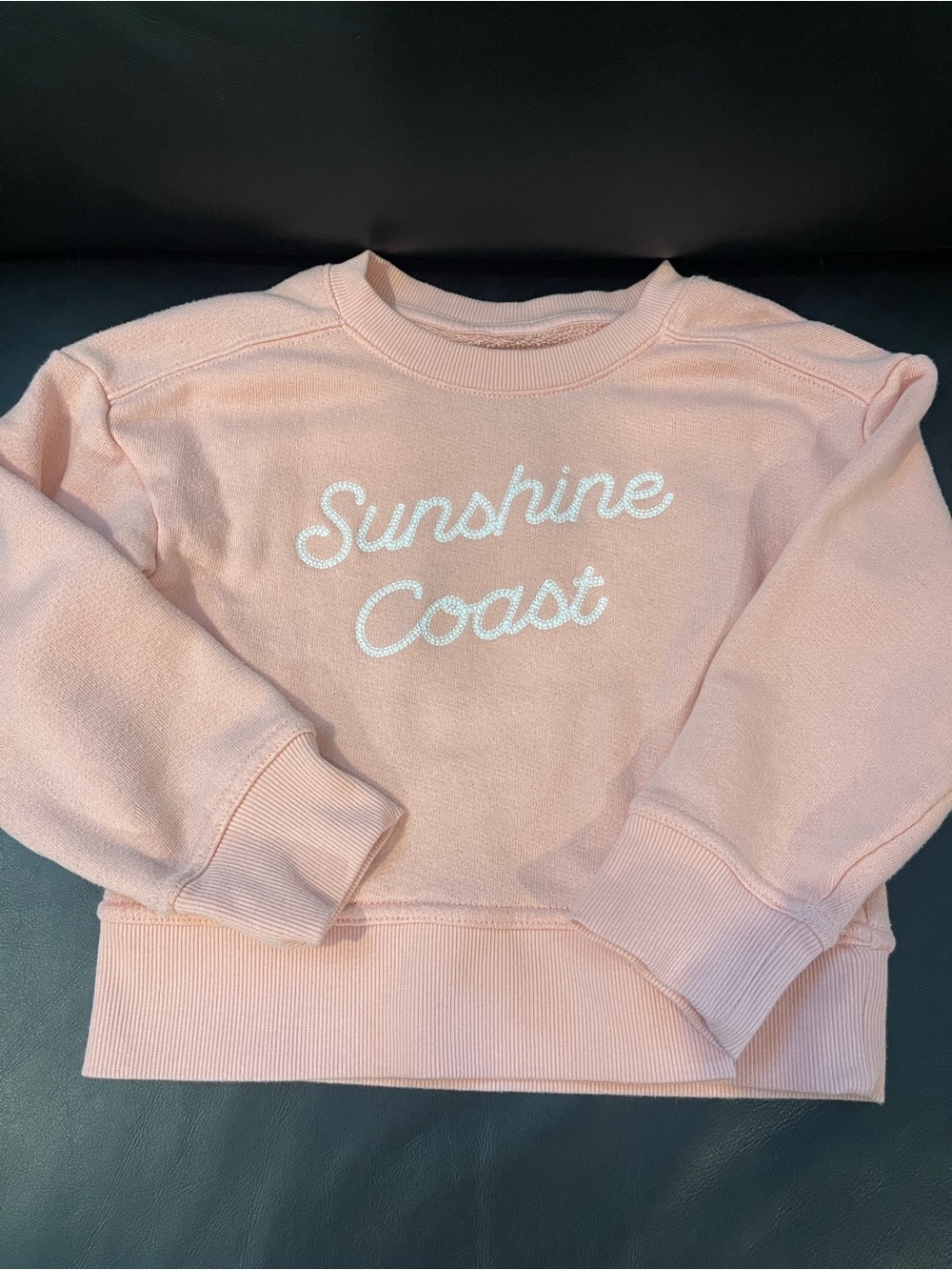 Cat & Jack Peach Pink 'Sunshine Coast' Crewneck Sweatshirt